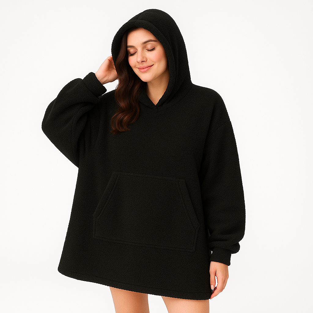 Cozy Pocket Fleece Hoodie Blanket™