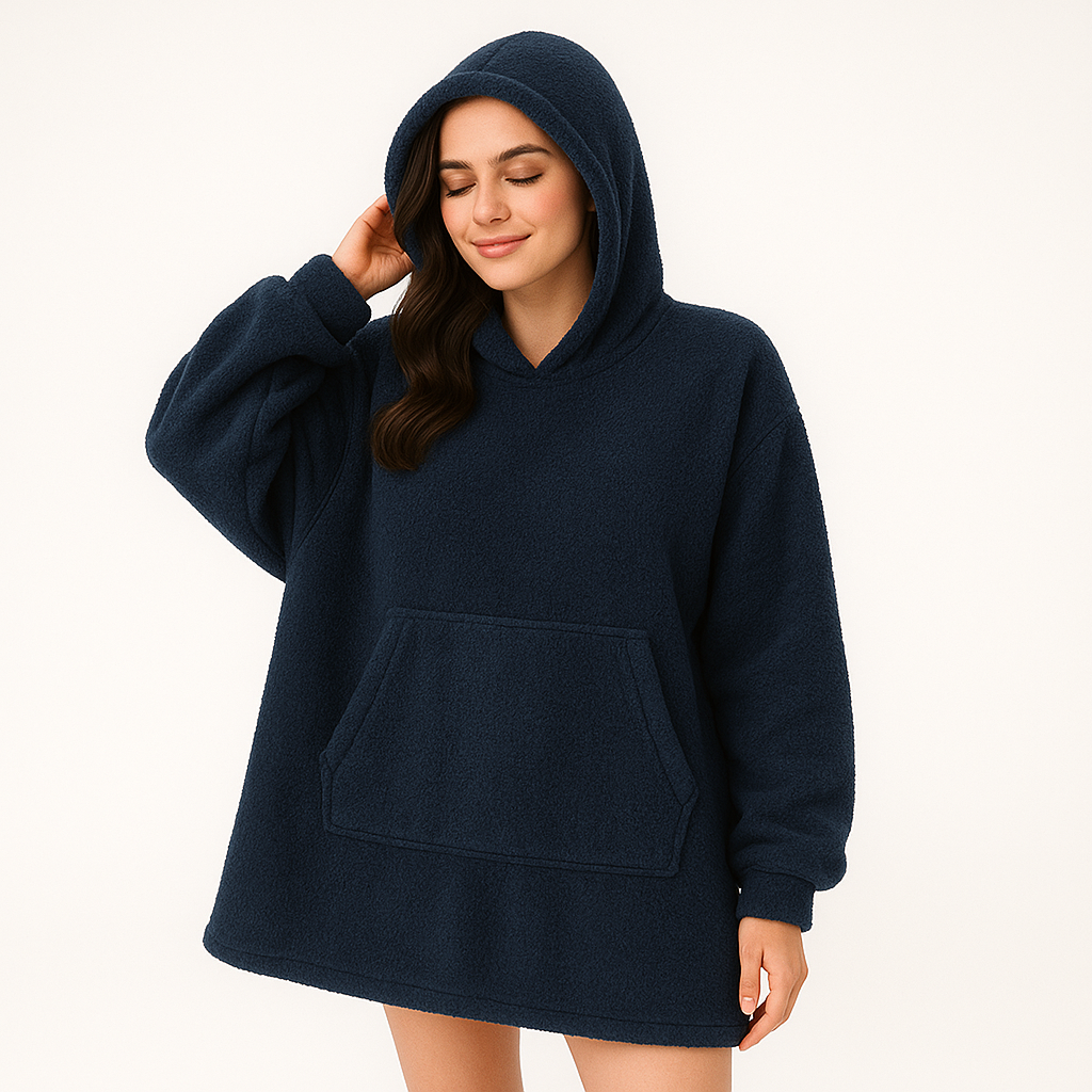 Cozy Pocket Fleece Hoodie Blanket™