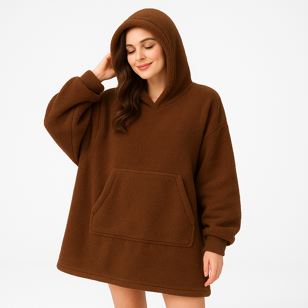 Cozy Pocket Fleece Hoodie Blanket™