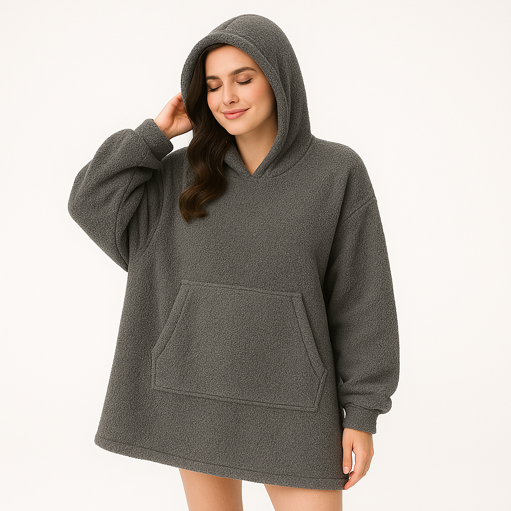 Cozy Pocket Fleece Hoodie Blanket™