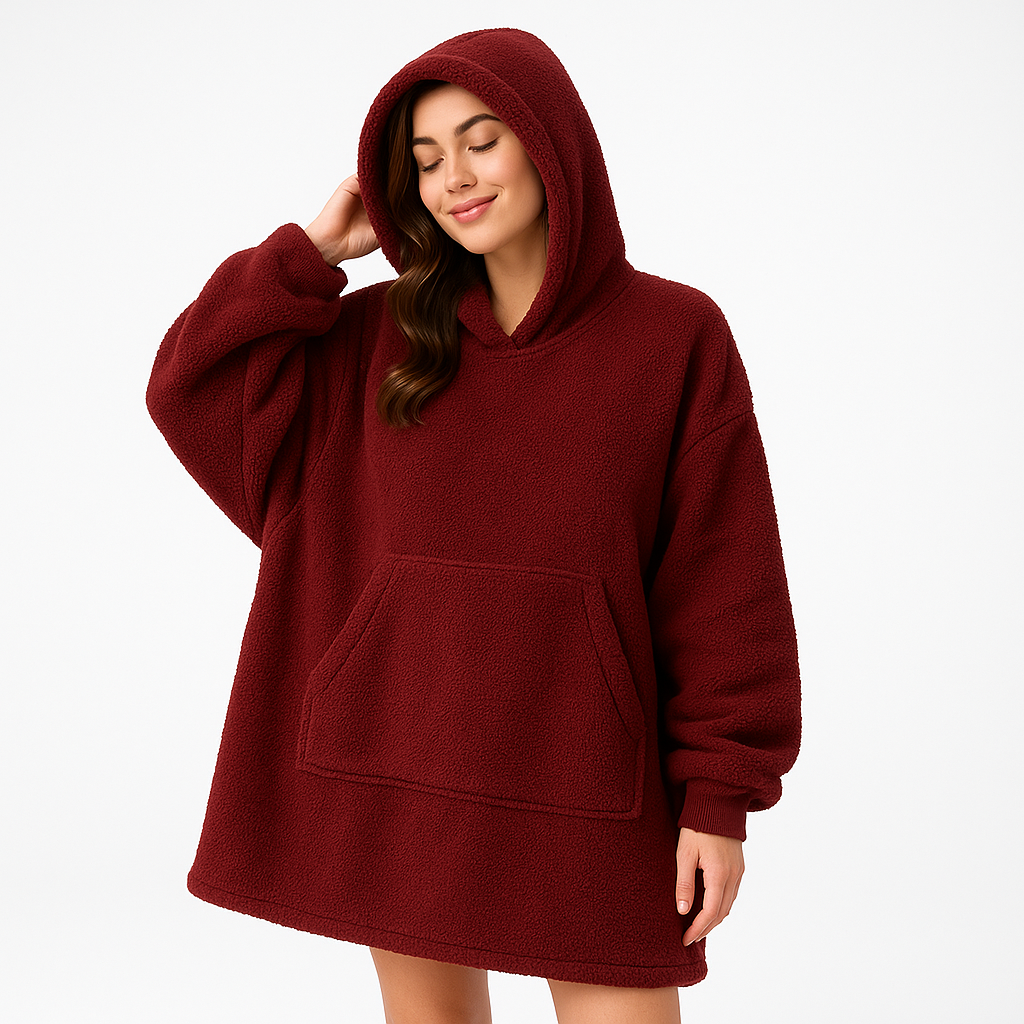Cozy Pocket Fleece Hoodie Blanket™